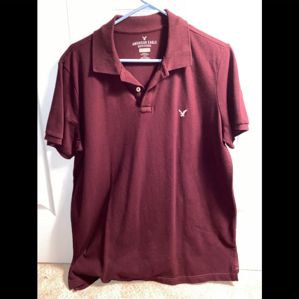 American Eagle collared short sleeve shirt